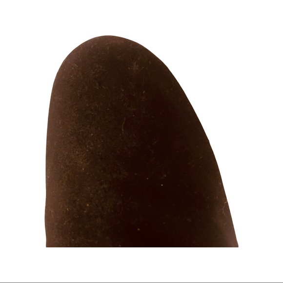 STEVE MADDEN Black Slouch Suede Boots with Back Buckle - Picture 5 of 7